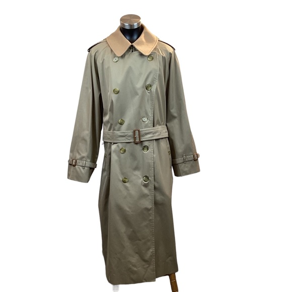 Burberry’s Nova Check Wool Lined Belted Trench Coat - Picture 3 of 16
